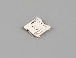 Micro SIM Card Connector;PUSH PUSH,6P+1P Or 8P+1P,H1.50mm